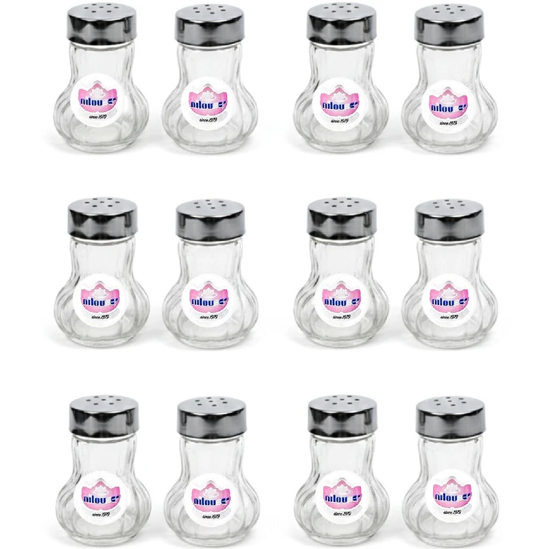 نمک‌پاش نیلوفر مدل کلاسیک مجموعه دوازده عددی