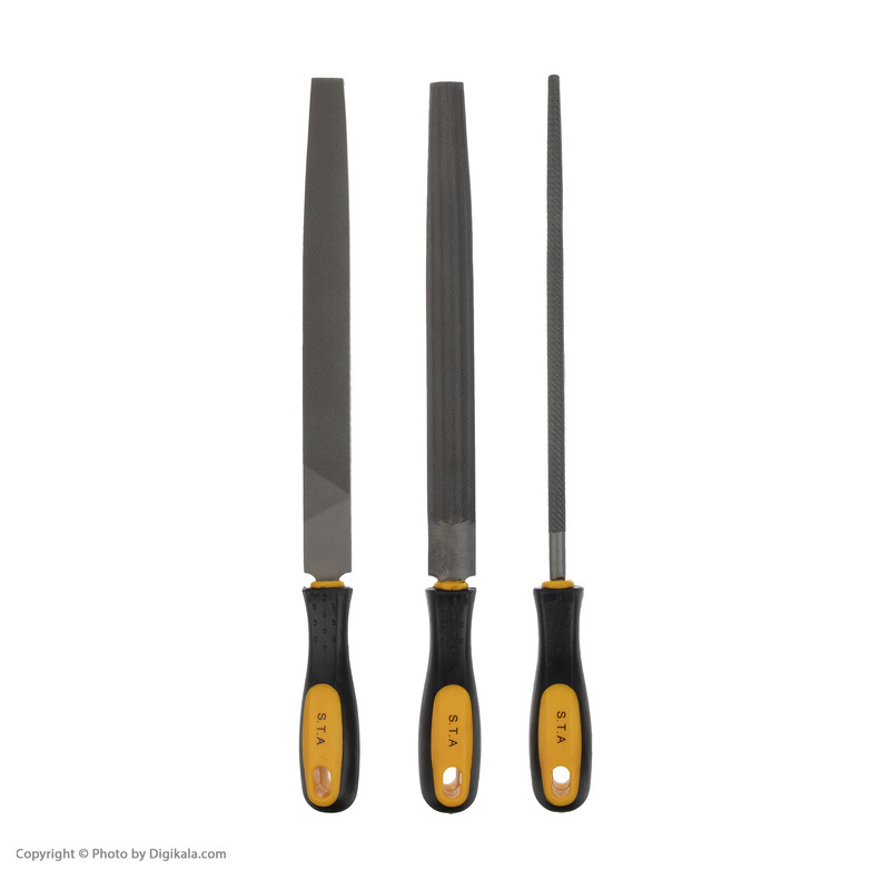 مجموعه 3 عددی سوهان فلز اس تی ای مدل E235