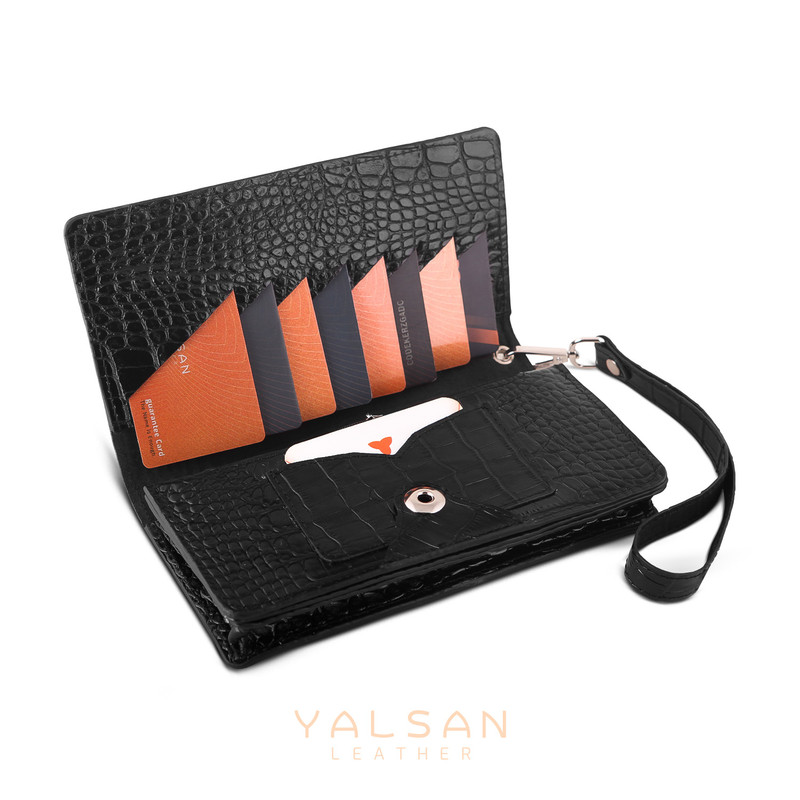 کیف پول چرم یلسان مدل رادیس کد 014-GC-ms-01