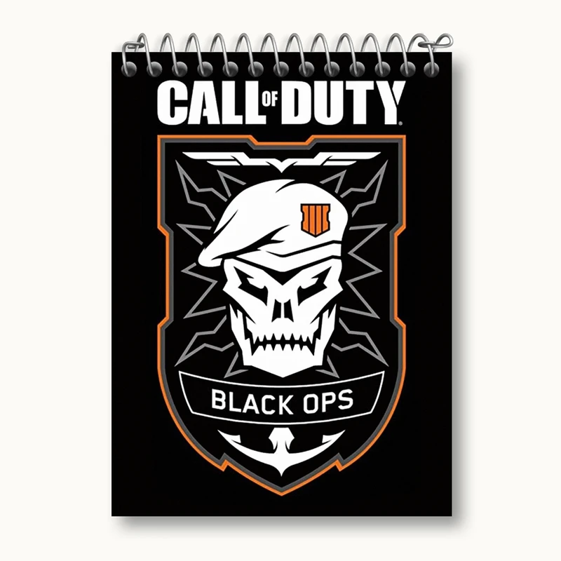 دفتر یادداشت 50 برگ خندالو مدل Call Of Duty کد 3849