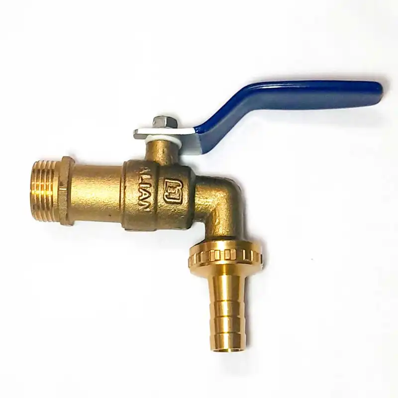 شیر حیاطی ایران آلیان مدل برنجی 1/2