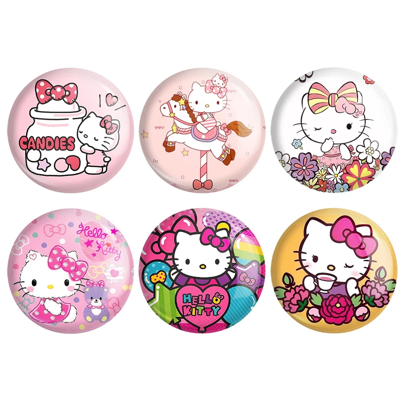 پیکسل خندالو طرح کیتی کد 126A مجموعه 6 عددی