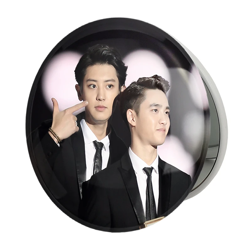 آینه جیبی خندالو طرح گروه اکسو EXO مدل تاشو کد 13567 