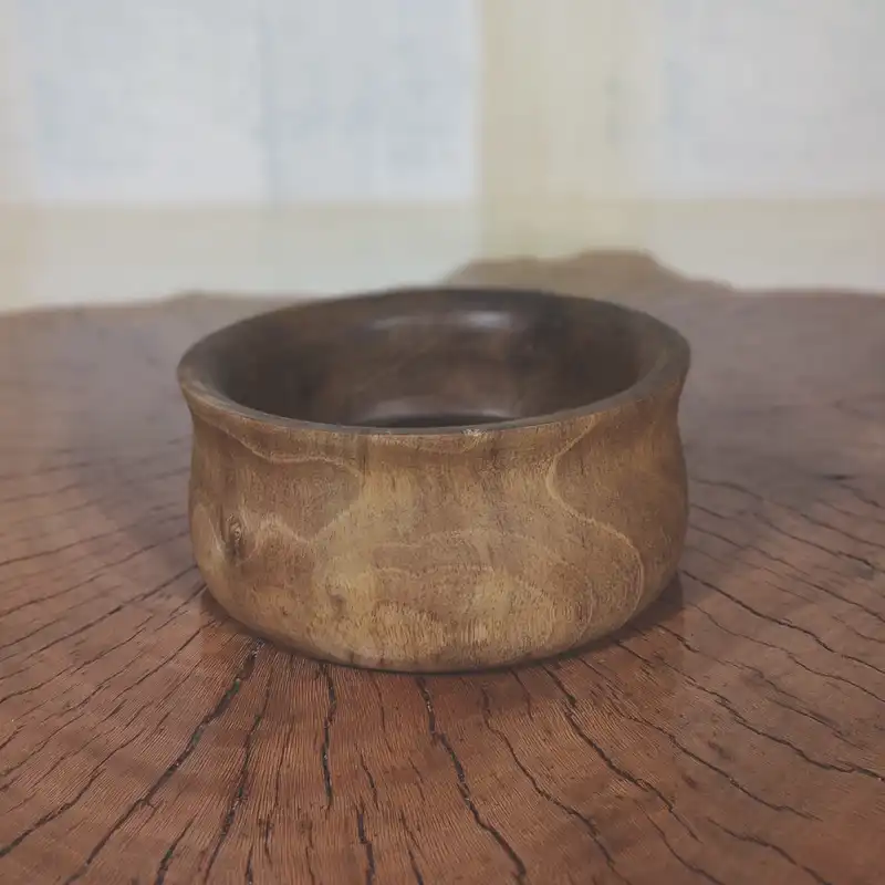 کاسه چوبی مدل لاله