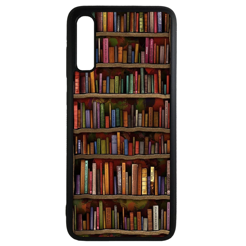 کاور طرح کتابخانه کد 1146 مناسب برای گوشی موبایل هوآوی y8p