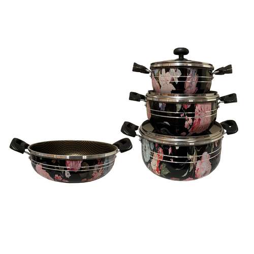 سرویس قابلمه 7 پارچه مدل نوژه کد 013