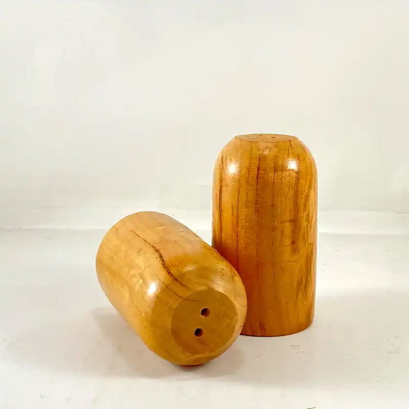 نمکدان چوبی مدل NK-9 مجموعه 2 عددی