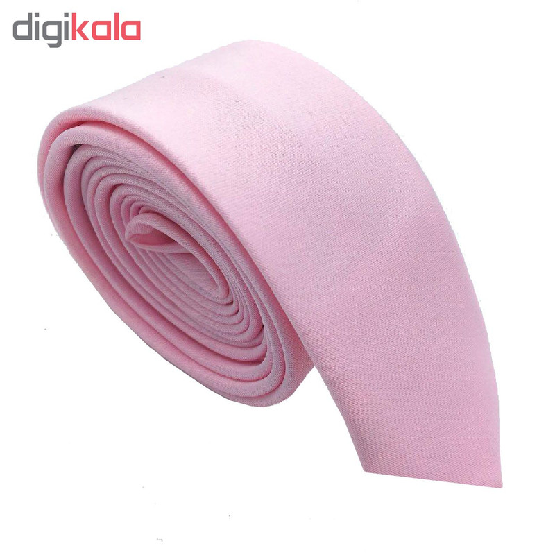 ست کراوات و گل کت هکس ایران مدل SET-PNK PAR