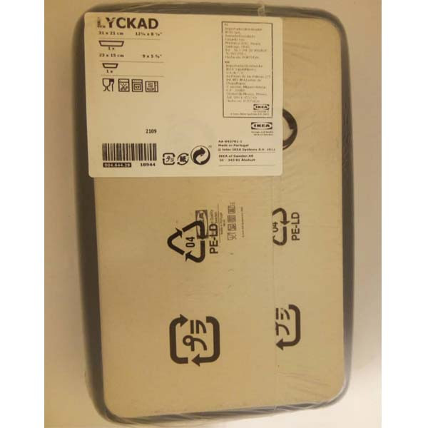 ظرف پخت ایکیا مدل LYCKAD مجموعه 2 عددی ظرف پخت ایکیا مدل LYCKAD مجموعه 2 عددی