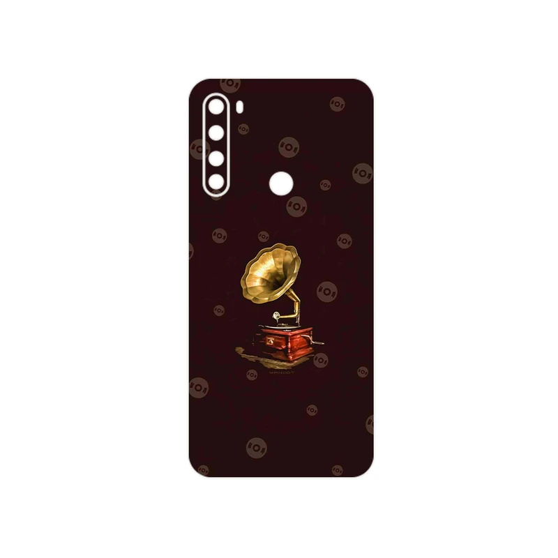 برچسب پوششی ماهوت مدل Gramophone Nostalgia مناسب برای گوشی موبایل شیائومی Redmi Note 8 2021