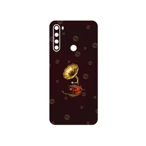 MAHOOT Gramophone Nostalgia Cover Sticker for Xiaomi Redmi Note 8 2021