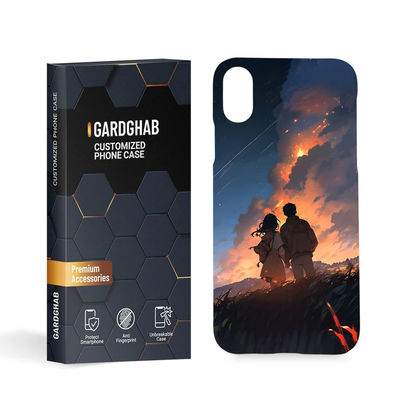 کاور گارد قاب مدل دخترانه مناسب برای گوشی موبایل اپل iPhone X / Xs