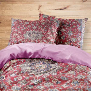 سرویس روتختی مدوپد طرح فرش ساروق مدل C-Sarough22 یک نفره 4 تکه