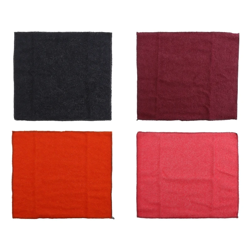 دستمال رطوبت‌گیر خانه و آشپزخانه میکروفایبر مدل 002 بسته 4 عددی