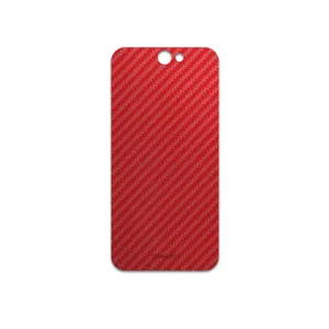MAHOOT Red-Fiber Cover Sticker for HTC One A9