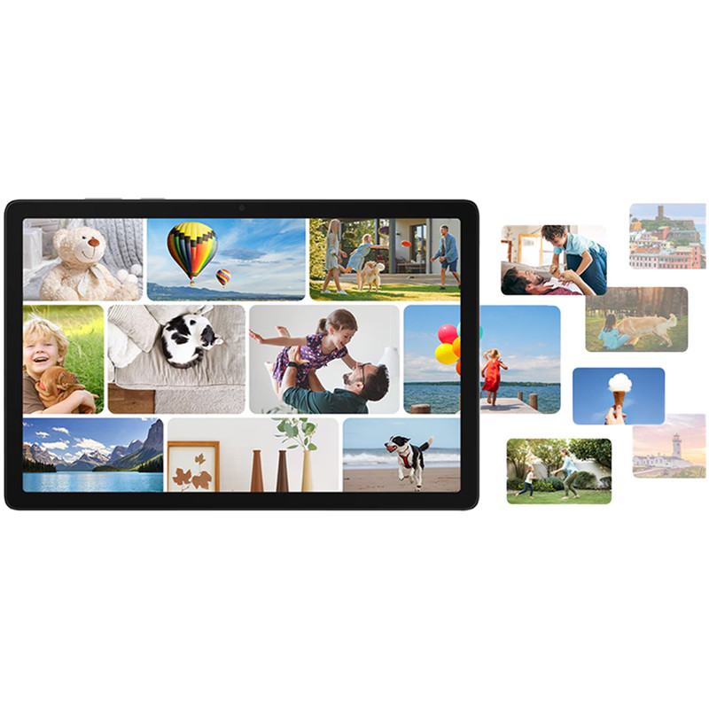 تبلت 11 اینچ سامسونگ مدل Galaxy Tab A11 Plus Wi-Fi، ظرفیت 128 گیگابایت و رم 6 گیگابایت، رزولوشن دوربین 8 مگاپیکسل به همراه شارژر دیواری 25 وات سامسونگ مدل T2510