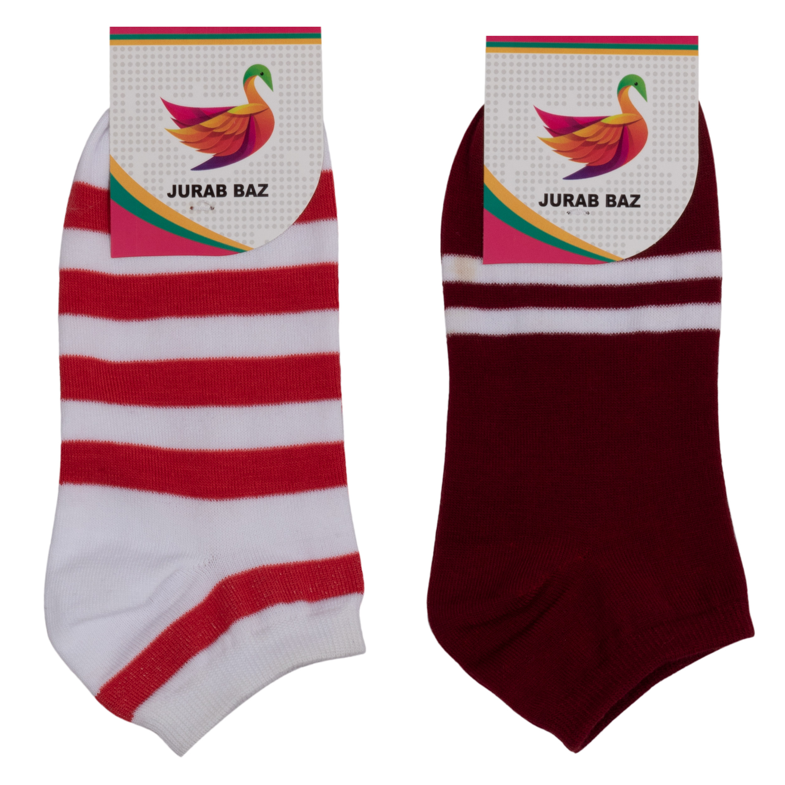 جوراب دخترانه کد JB 37 مجموعه 2 عددی