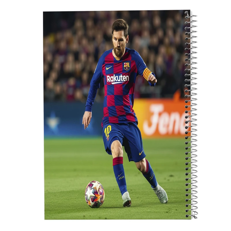 دفتر مشق 100 برگ مدوپد مدل مسی messi کد DF14068