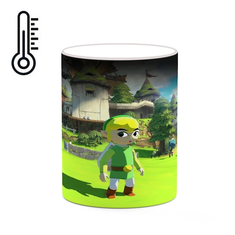 ماگ حرارتی کاکتی مدل بازی زلدا The Legend Of Zeldaː The Wind Waker کد mgh30997