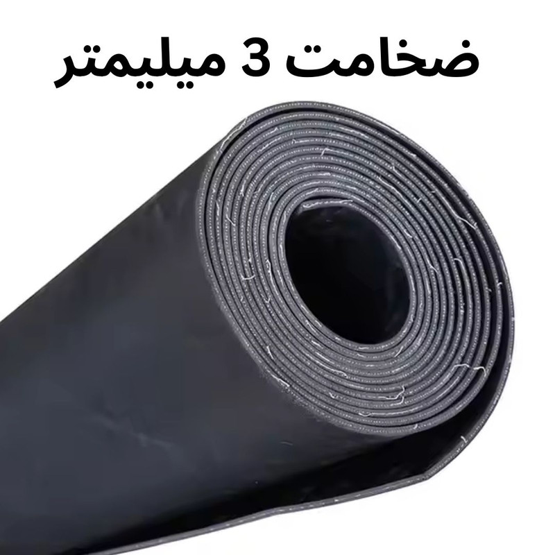 ورق لاستیک کتان مدل منجید دار 3mm ورق لاستیک کتان مدل منجید دار 3mm