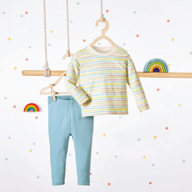 ست تی شرت و شلوار نوزادی لوپیلو مدل پنبه ای کد 10082367 -  - 6