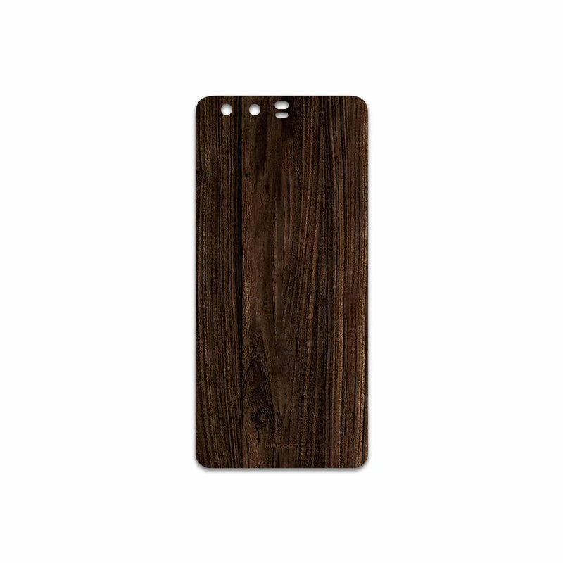 برچسب پوششی ماهوت مدل Dark Walnut Wood مناسب برای گوشی موبایل هوآوی P10