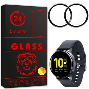 محافظ صفحه نمایش لاین مدل RT007 مناسب برای ساعت هوشمند سامسونگ Galaxy Watch Active 2 44mm بسته دو عددی