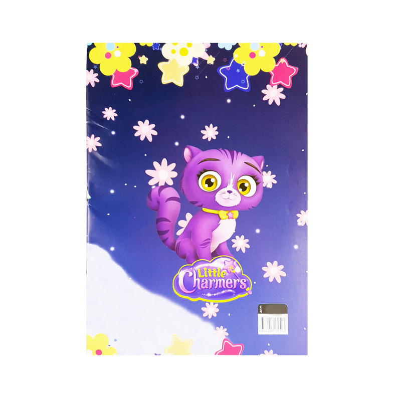  دفتر شطرنجی 40 برگ مدرن طرح دختر کد 663