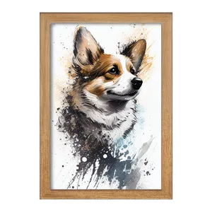 تابلو خندالو مدل سگ کد 28345