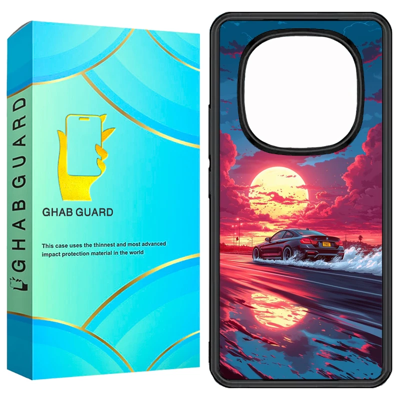 کاور قاب گارد طرح ماشین مدل GN14P مناسب برای گوشی موبایل شیائومی Redmi Note 14 Pro 5G / Note 14 Pro Plus 5G