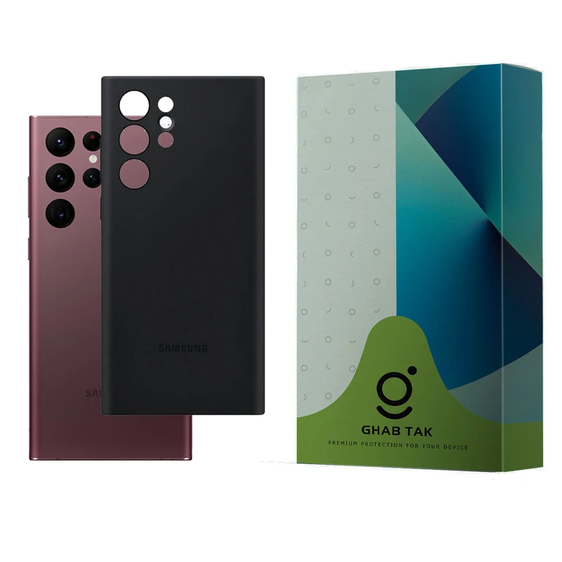 کاور قاب تک طرح سیلیکونی مدل Guard-05 مناسب برای گوشی موبایل سامسونگ Galaxy S22 Ultra 5G