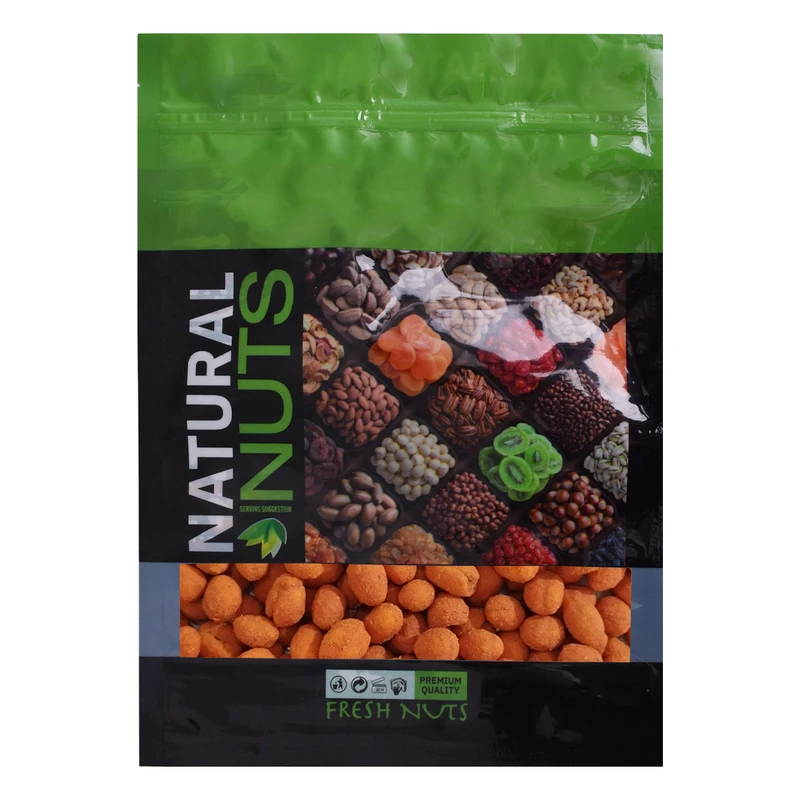 بادام زمینی روکش دار با طعم پیتزایی - ۱۰۰۰گرم