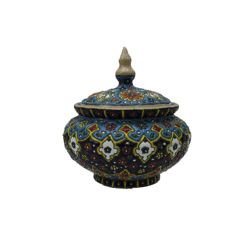 قندان مینا کاری مدل mz9904