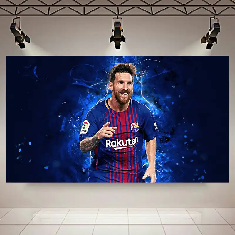 پوستر طرح فوتبال مدل لیونل مسی کد AR11710