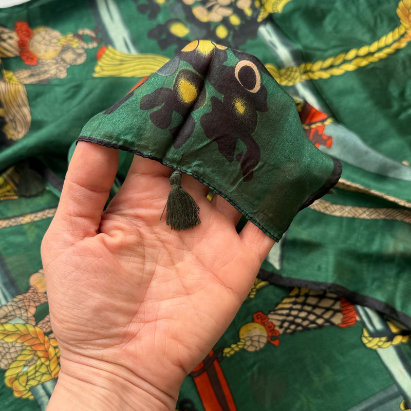 روسری زنانه مدل حریر ابرشیم  کد 2