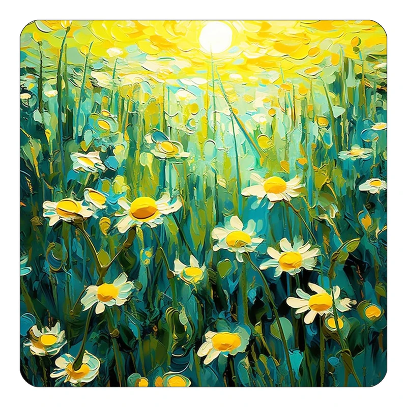 مگنت کاکتی طرح نقاشی رنگ روغن مدل mp70647