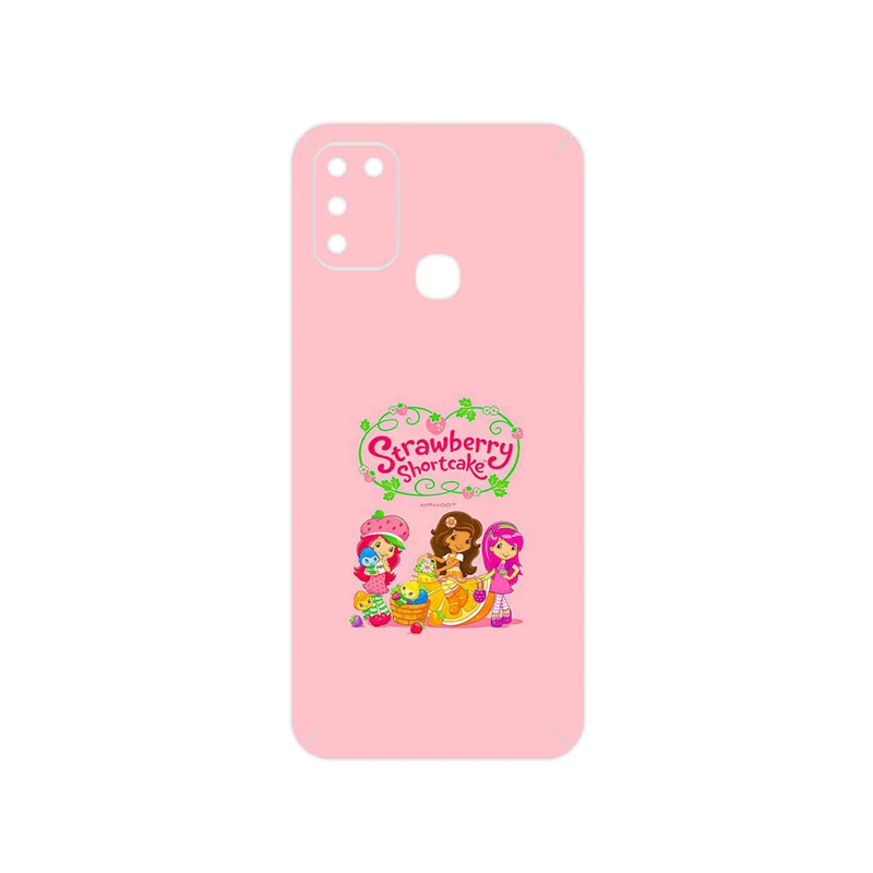 برچسب پوششی ماهوت مدل Strawberry Shortcake مناسب برای گوشی موبایل اینفینیکس Hot 10 Play