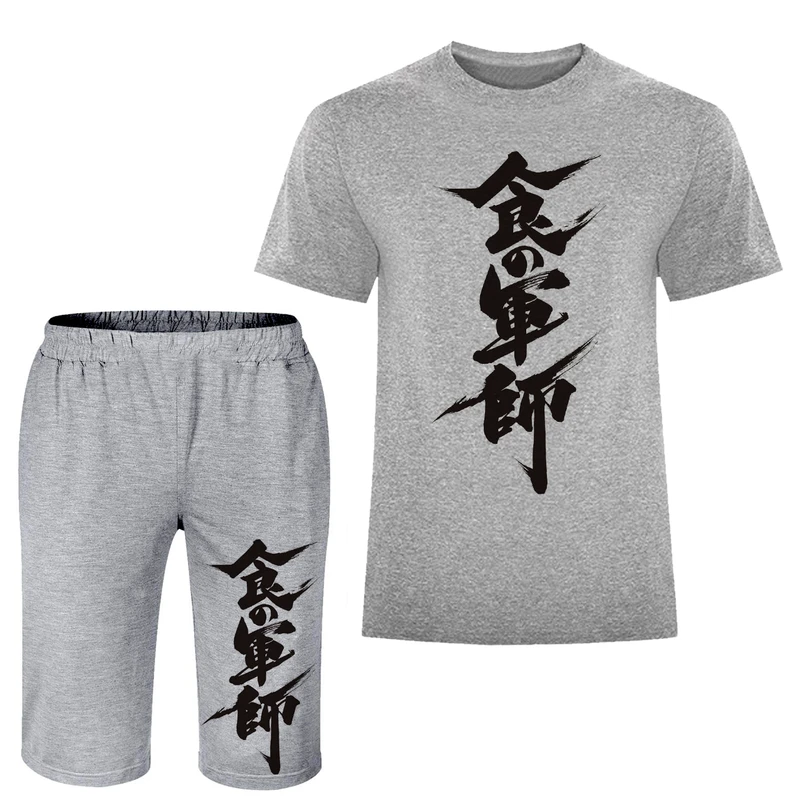 ست تی شرت و شلوارک مردانه مدل A152