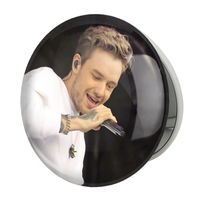 آینه جیبی خندالو طرح لیام پین گروه موسیقی وان دایرکشن One Direction مدل تاشو کد 18916