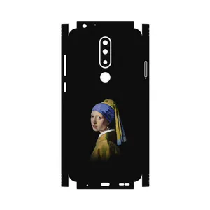 MAHOOT Girl with a Pearl Earring of Vermeer-FullSkin Cover Sticker for Nokia 5.1 Plus