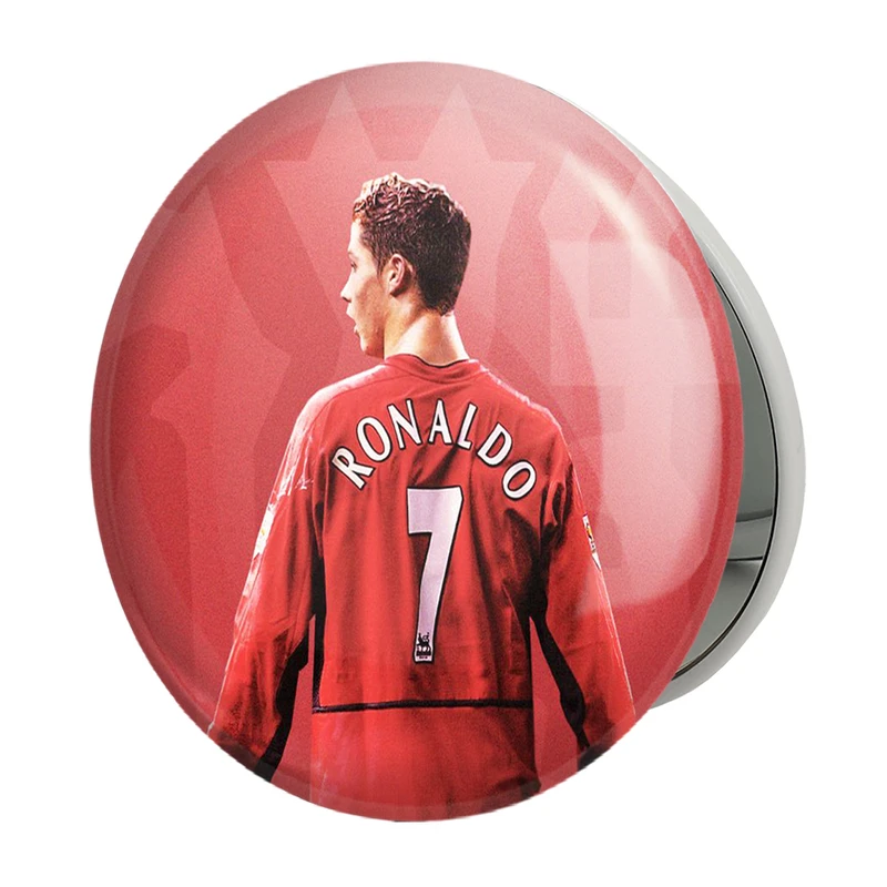 آینه جیبی خندالو طرح کریستیانو رونالدو مدل تاشو کد 13918 