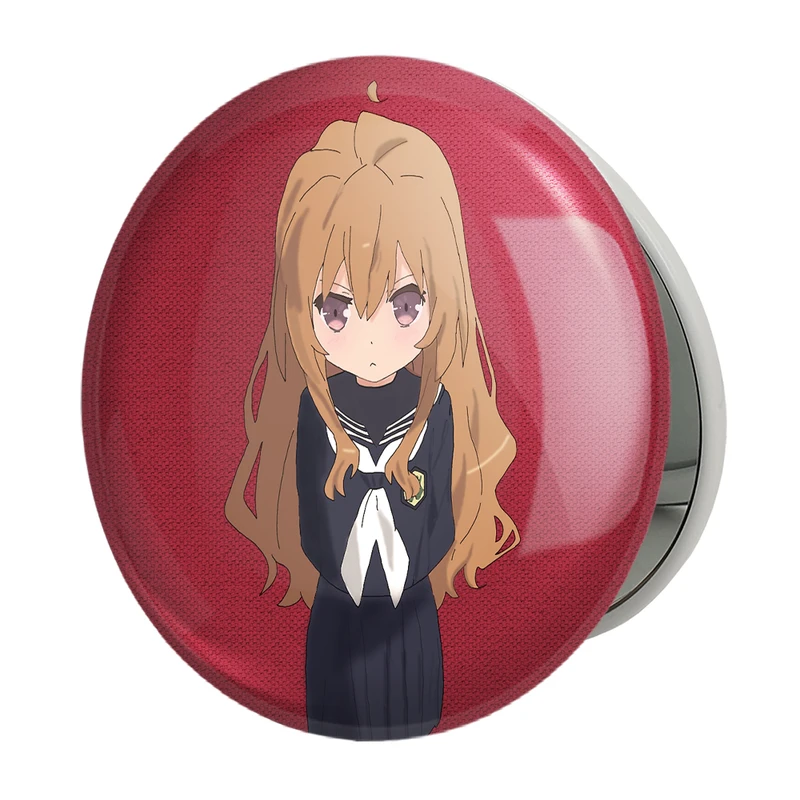 آینه جیبی خندالو طرح تایگا انیمه تورادورا مدل تاشو کد 32479