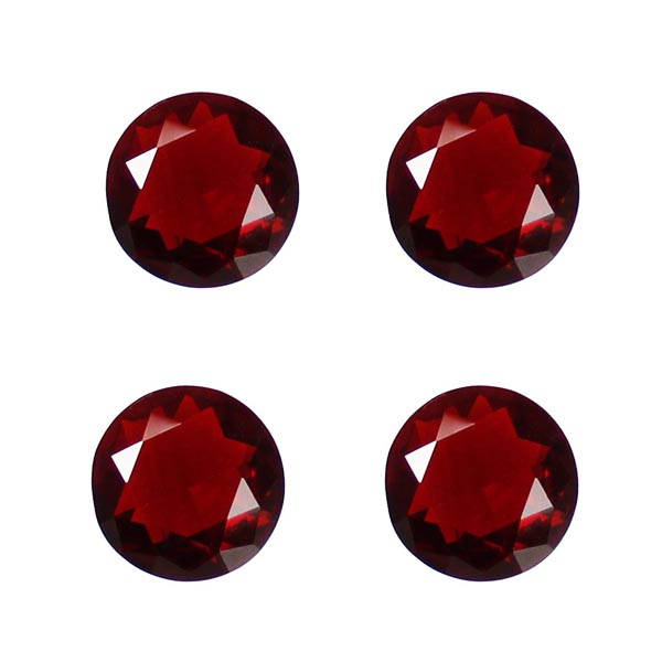 سنگ یاقوت سرخ کد 1276F بسته 4 عددی