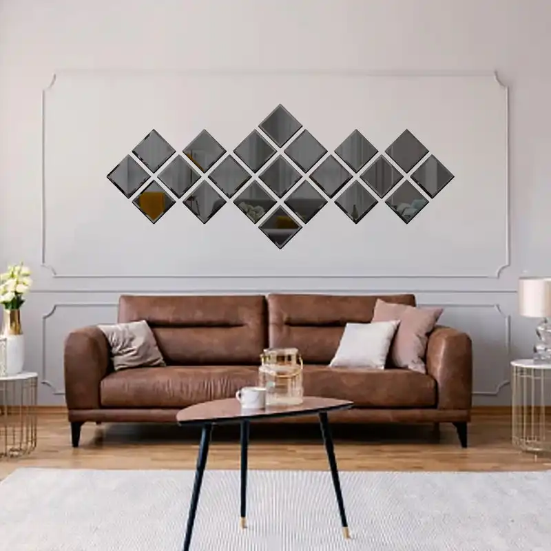 آینه مدل مربع بسته 21 عددی