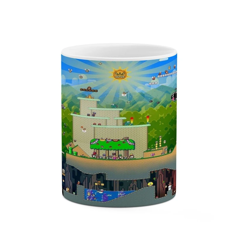 ماگ کاکتی مدل بازی سوپر ماریو Super Mario World کد mgh30670