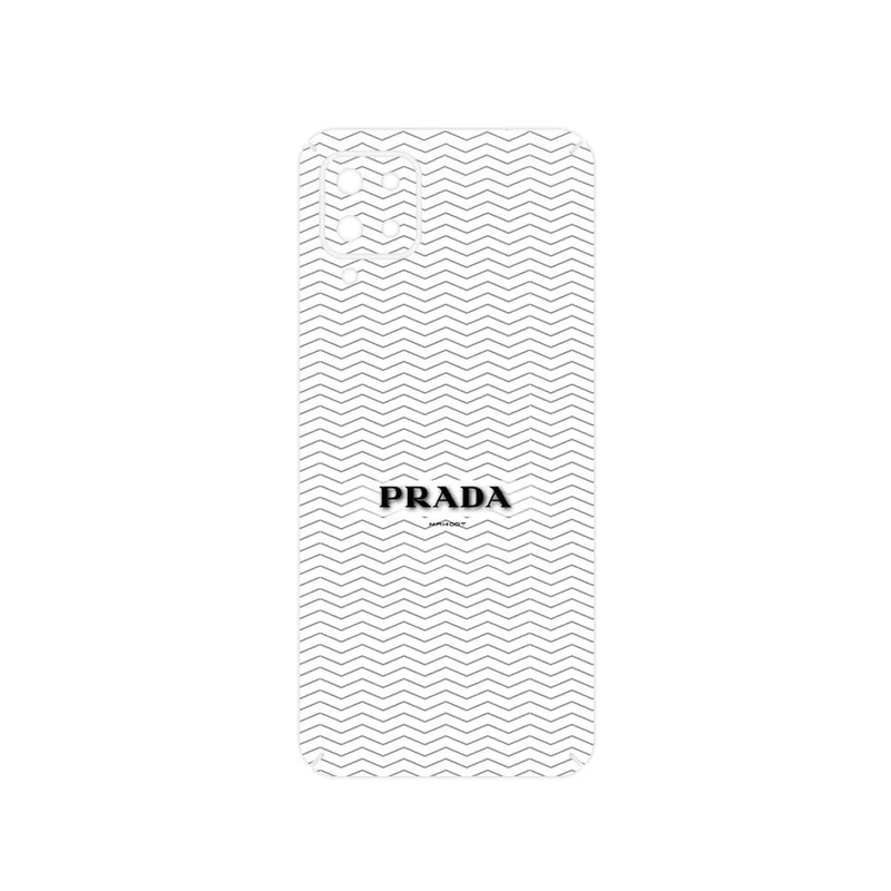 برچسب پوششی ماهوت مدل Prada مناسب برای گوشی موبایل سامسونگ Galaxy A12