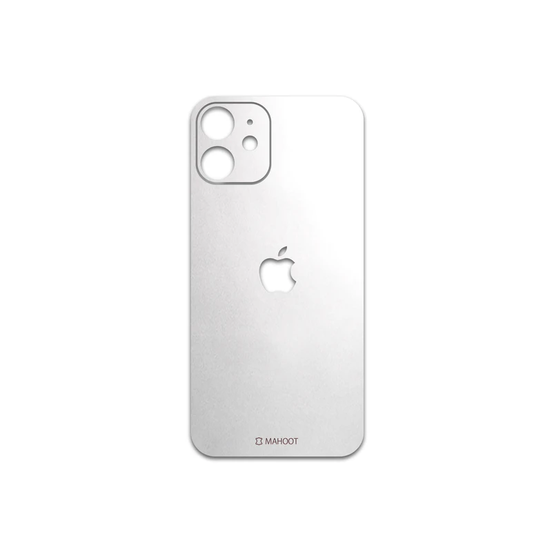 برچسب پوششی ماهوت مدل Metallic-White مناسب برای گوشی موبایل اپل iPhone 12 mini