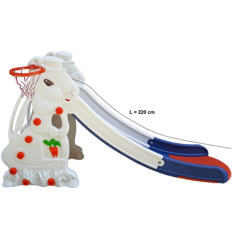 عکس شماره 5 : سرسره کودک مدل شادکیدز تویز طرح خرگوش کد 2026