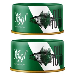 کنسرو ماهی تون با شوید اورگانا - 180 گرم بسته 2 عددی