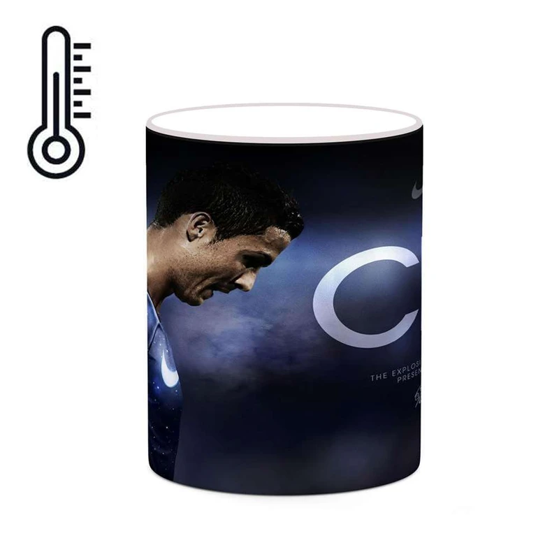 ماگ حرارتی کاکتی مدل کریستیانو رونالدو کد mgh24803